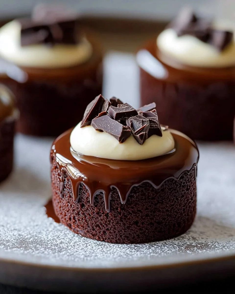 Chocolate Royale Mini Cakes