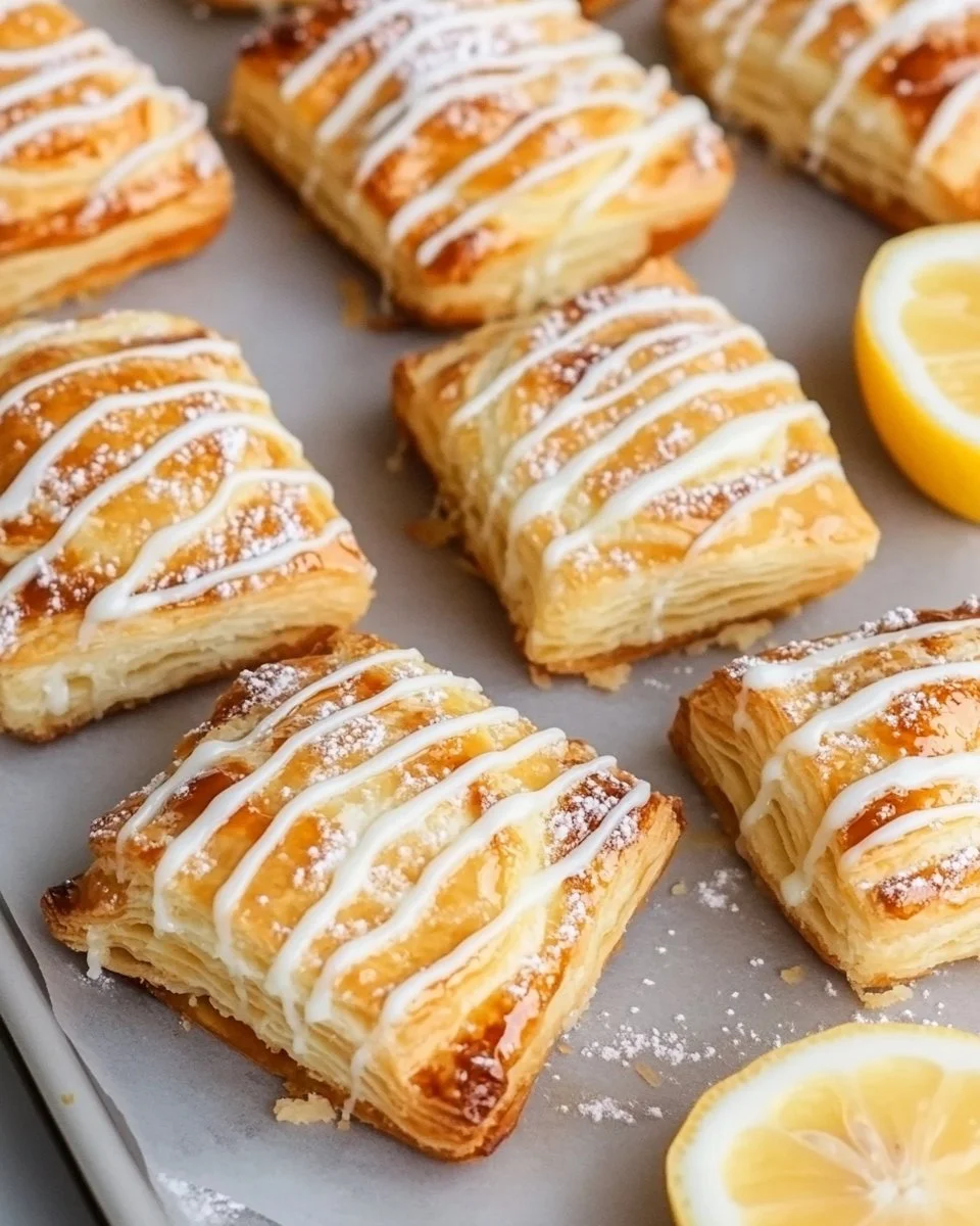 Delicious cream cheese danish pastry with a flaky crust and creamy filling.