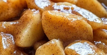 Delicious slow cooker fried apples inspired by Cracker Barrel recipe