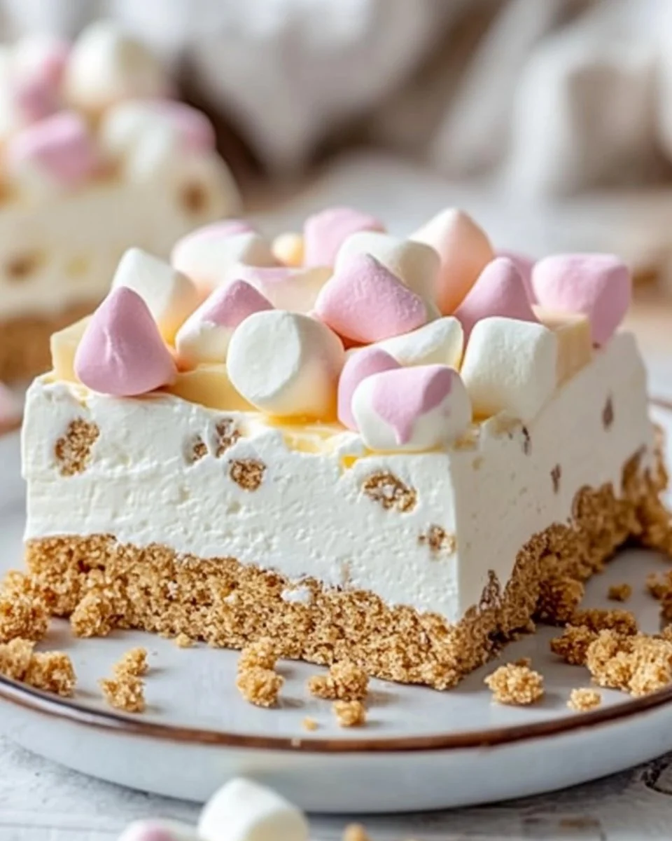 No-Bake Marshmallow Slice