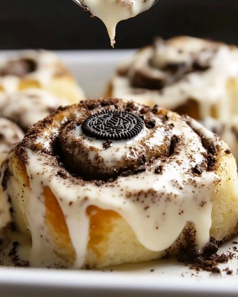 Oreo Cinnamon Rolls
