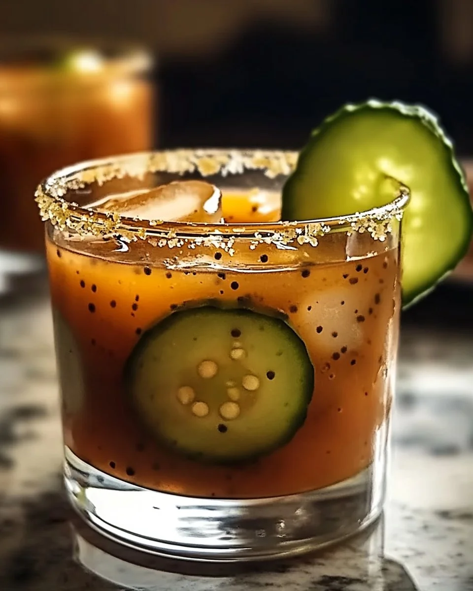 Pickle Bloody Mary Shot