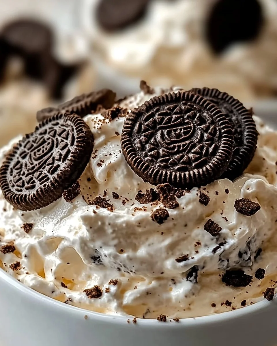 Protein Oreo Fluff Dessert