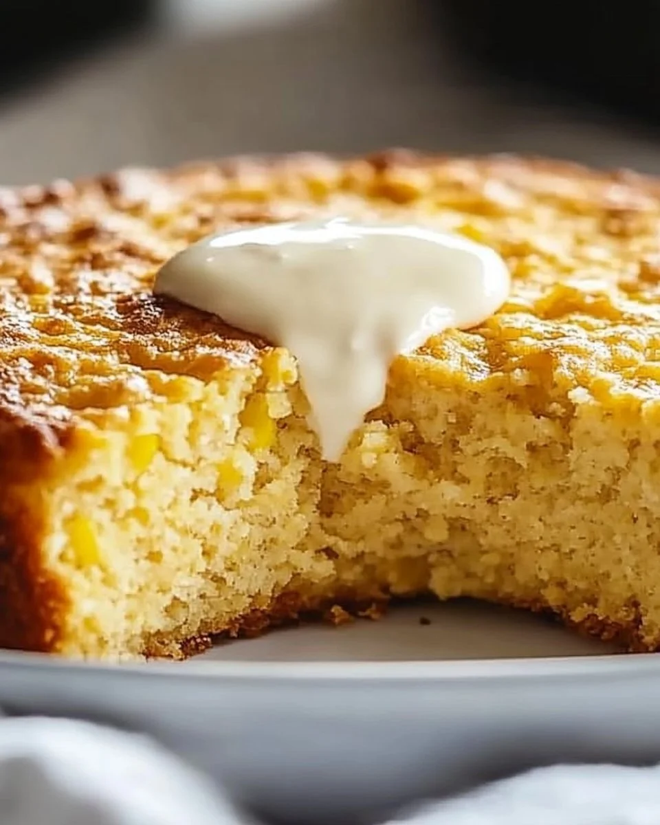Amish Sour Cream Cornbread