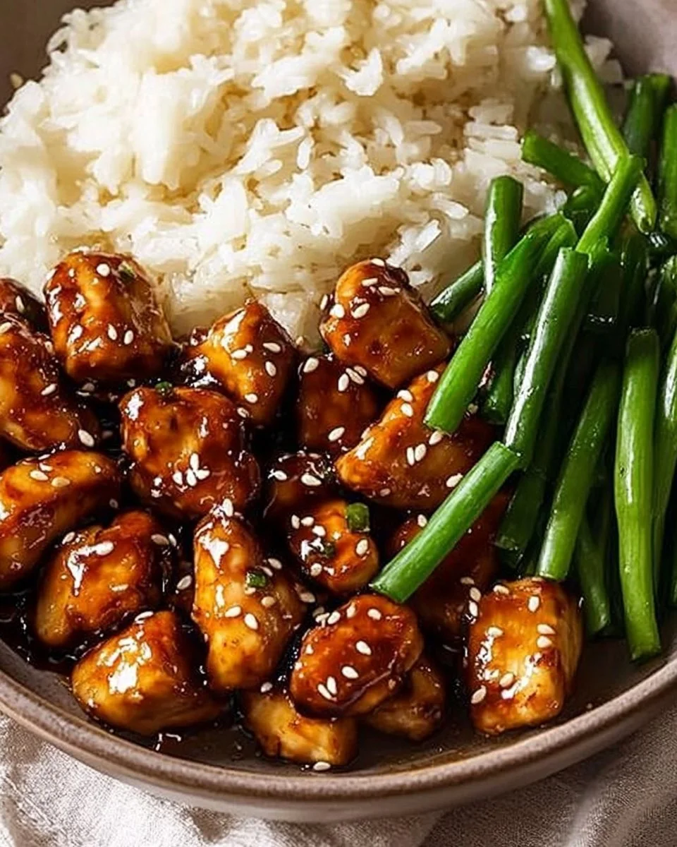 Asian High Protein Sesame Chicken