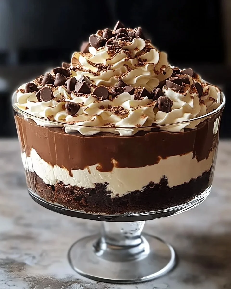Baileys Chocolate Cheesecake Trifle