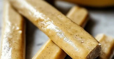 Banana and peanut butter chew sticks for dogs, a healthy treat option.