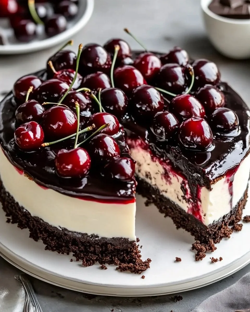 Black Forest Cheesecake