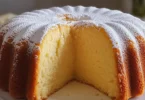 Moist and delicious Black pound cake with a golden crust and rich flavor