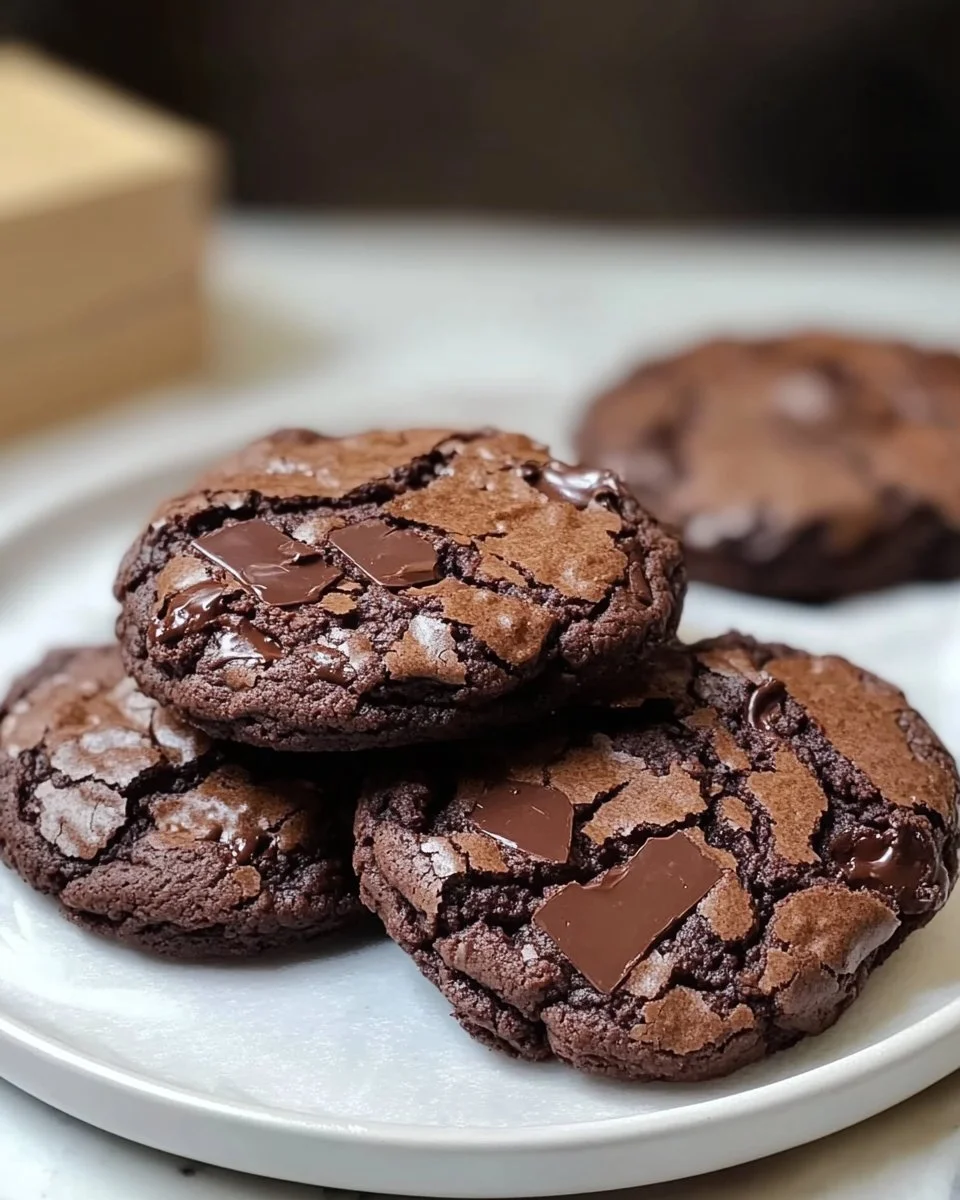 Brownie Mix Cookies – The Easiest, Fudgiest Cookies Ever!