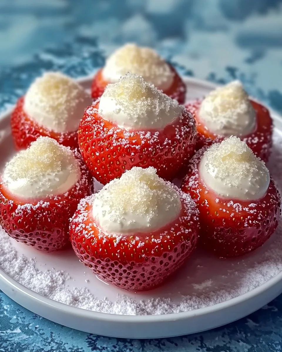 Cheesecake Deviled Strawberries