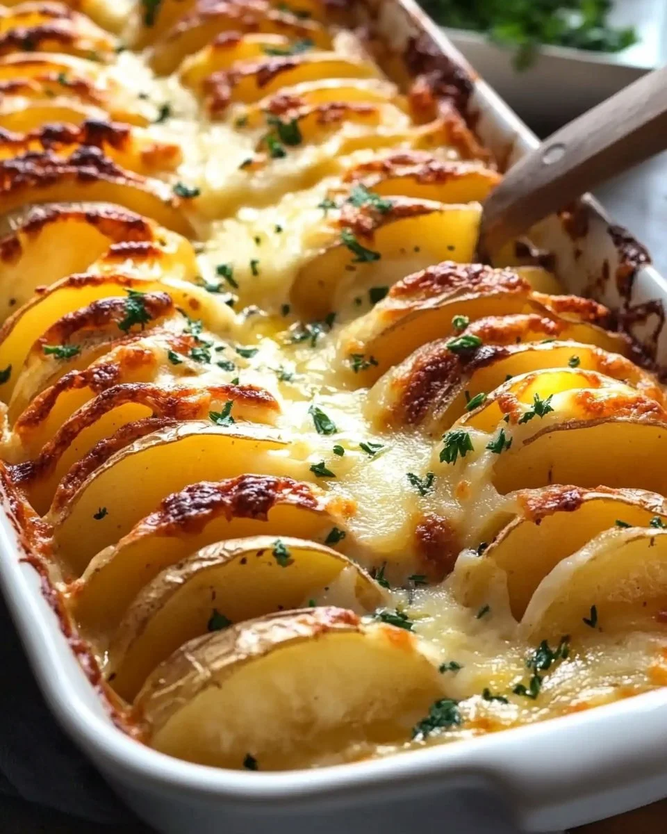 Cheesy Easy Scalloped Potatoes