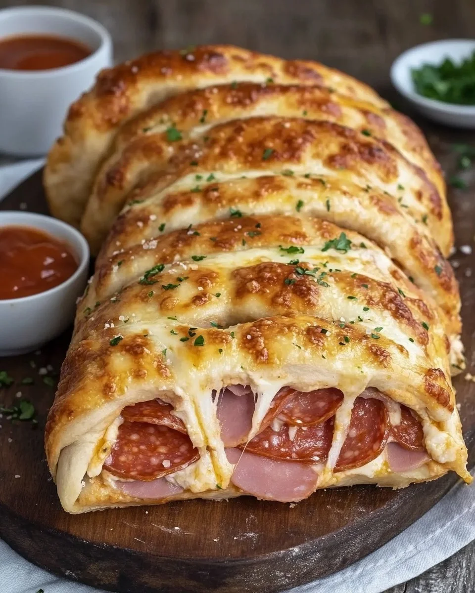 Cheesy Stromboli Roll