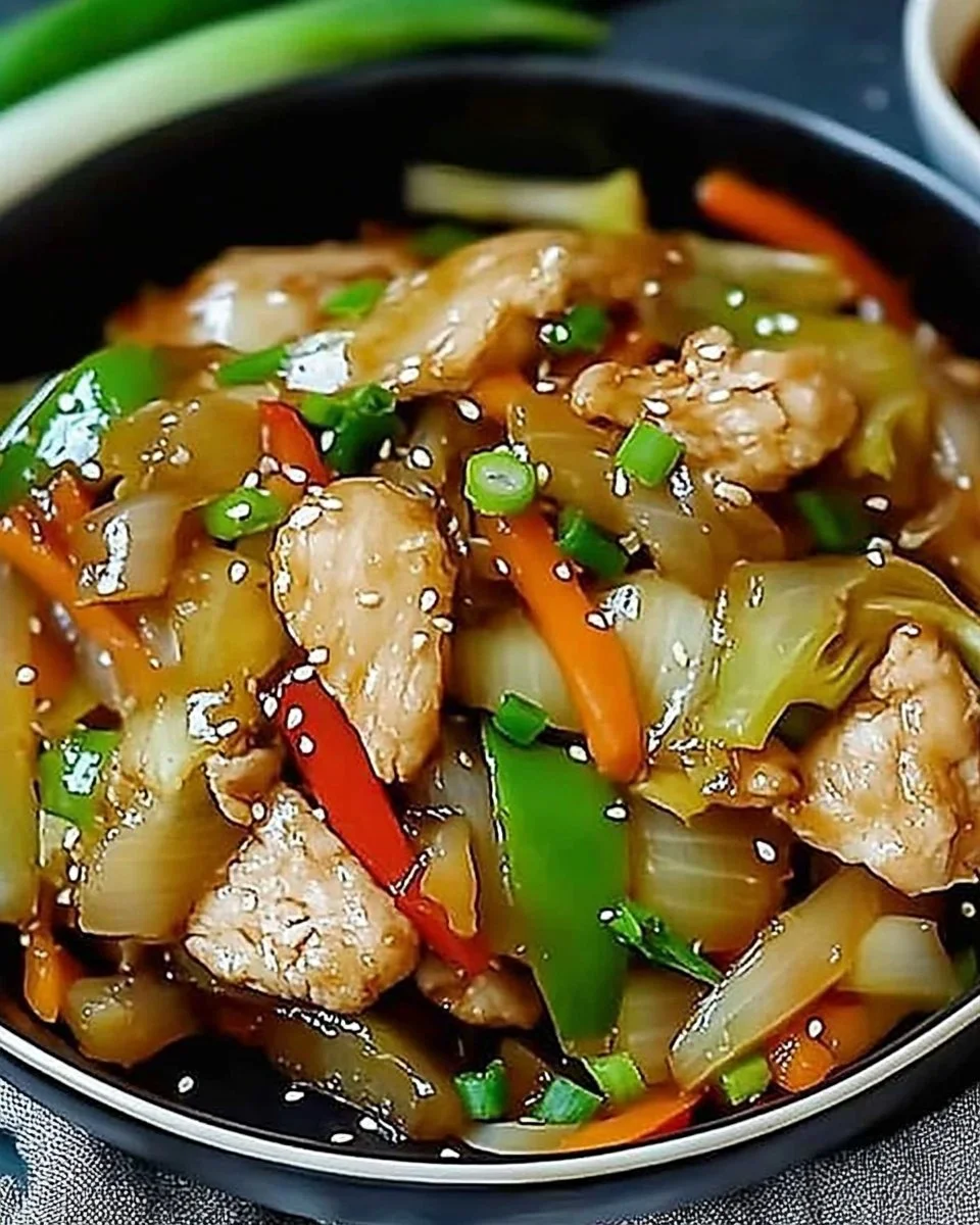 Chicken Cabbage Stir-Fry