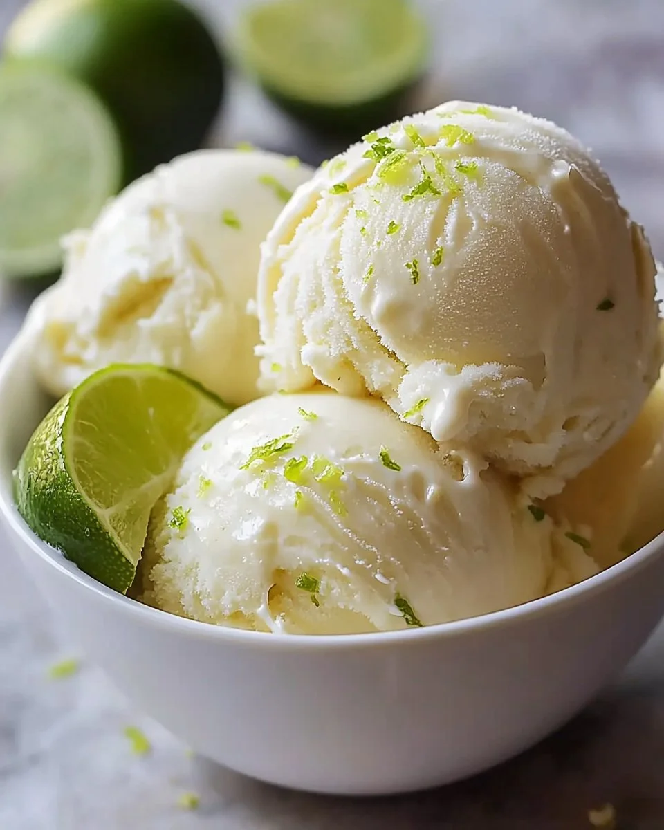 Coconut Lime Ice Cream