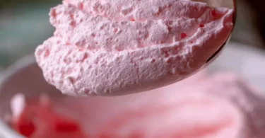 Delicious creamy Keto Jello Whips dessert in a bowl.