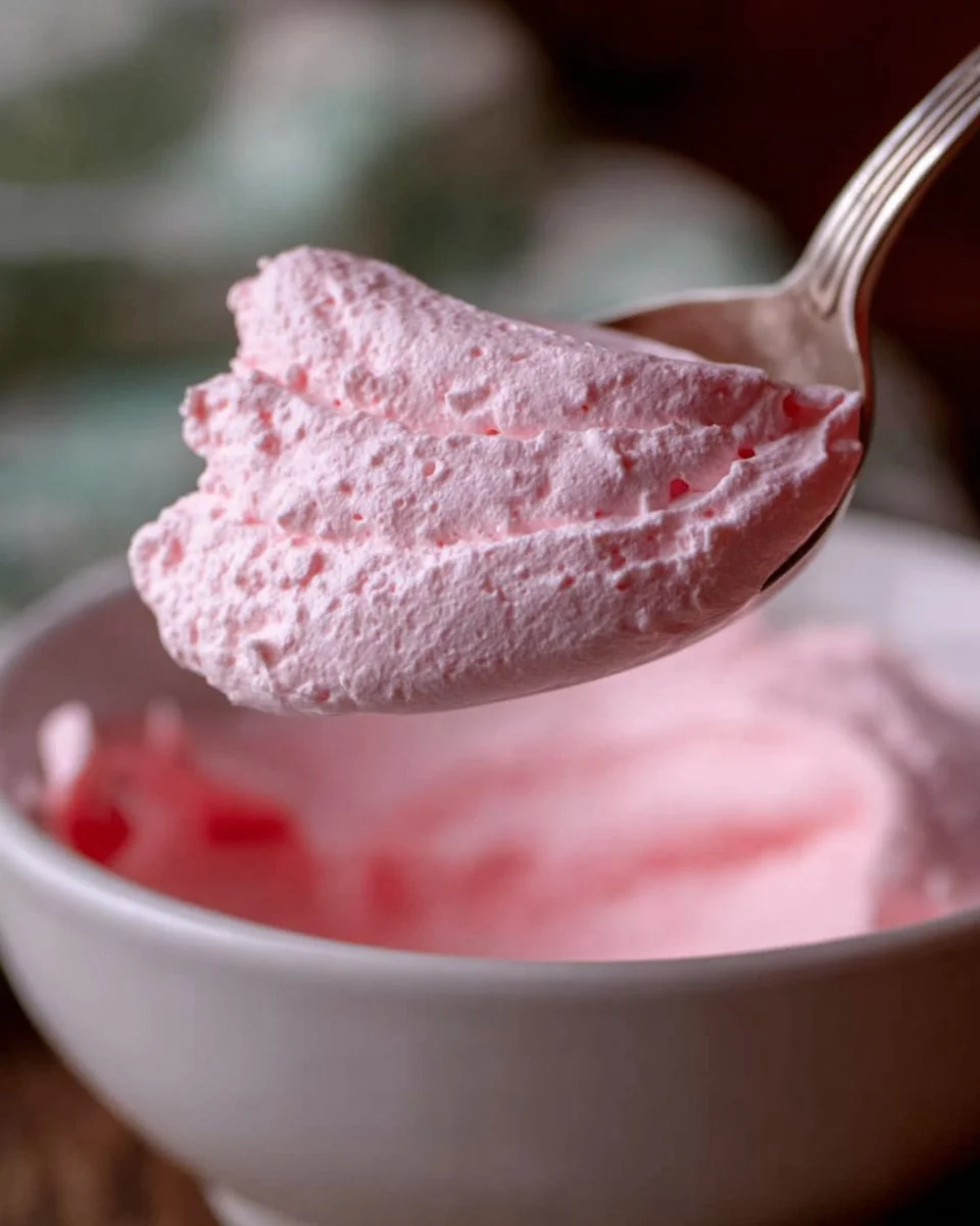 Delicious creamy Keto Jello Whips dessert in a bowl.