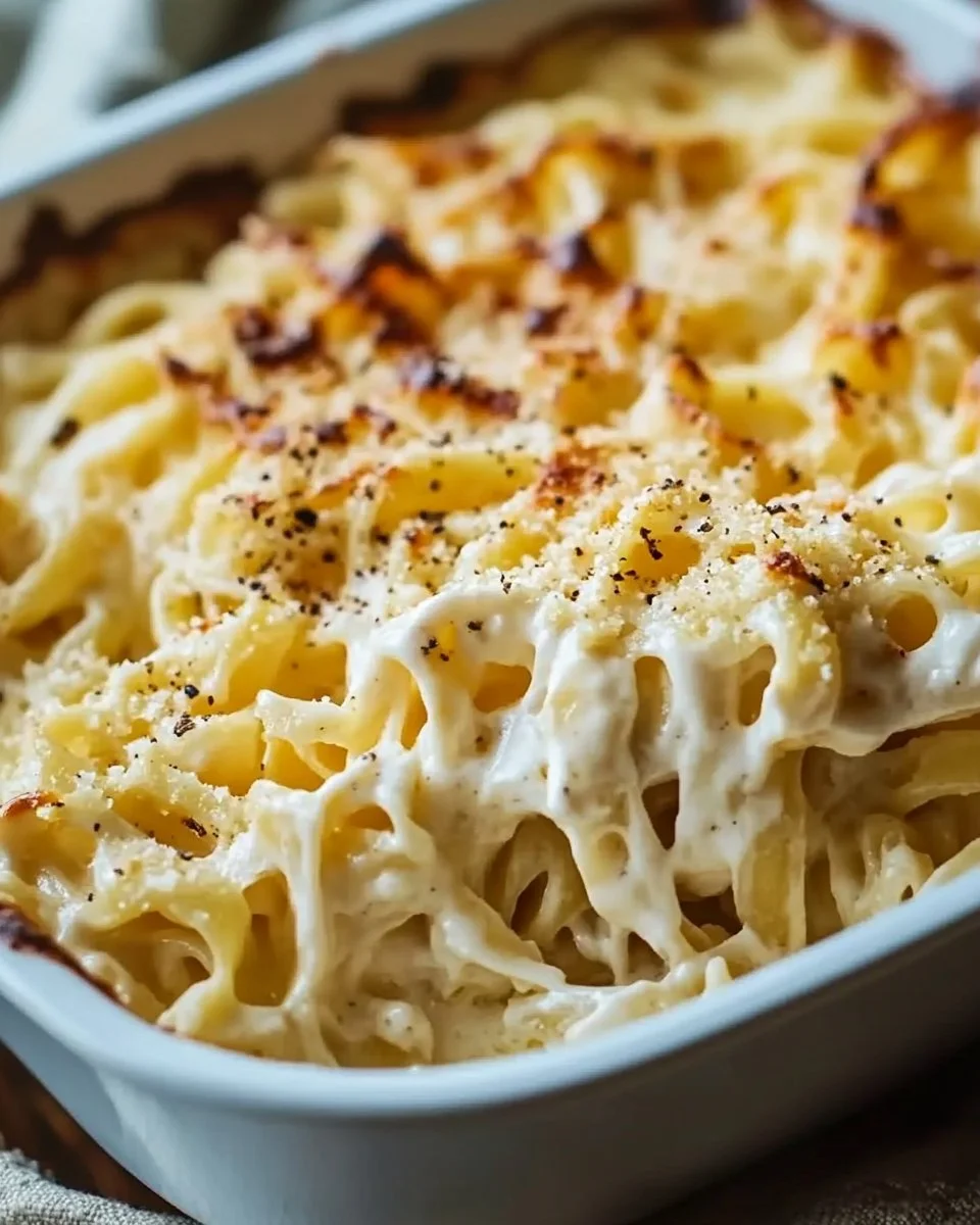 Creamy Noodles Romanoff