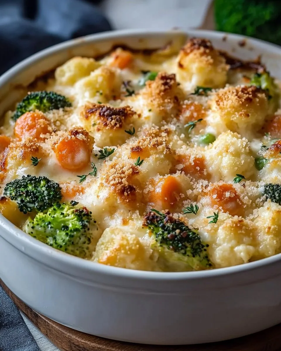 Creamy Winter Vegetable Casserole