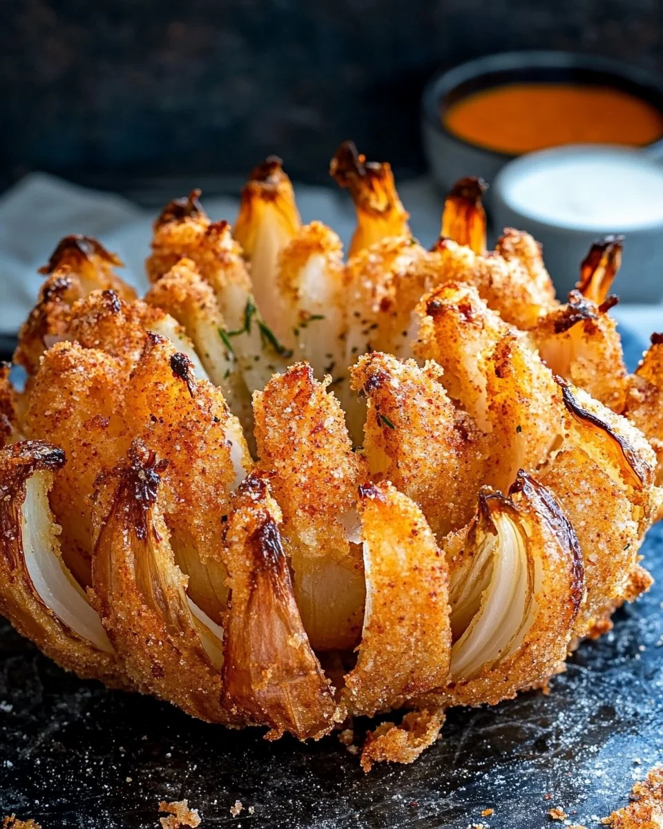 Crispy Air Fryer Blooming Onion Just Like Your Favorite Steakhouse