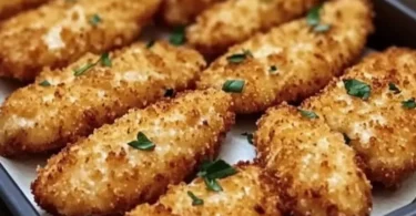 Crispy buttered ranch chicken served with side dishes