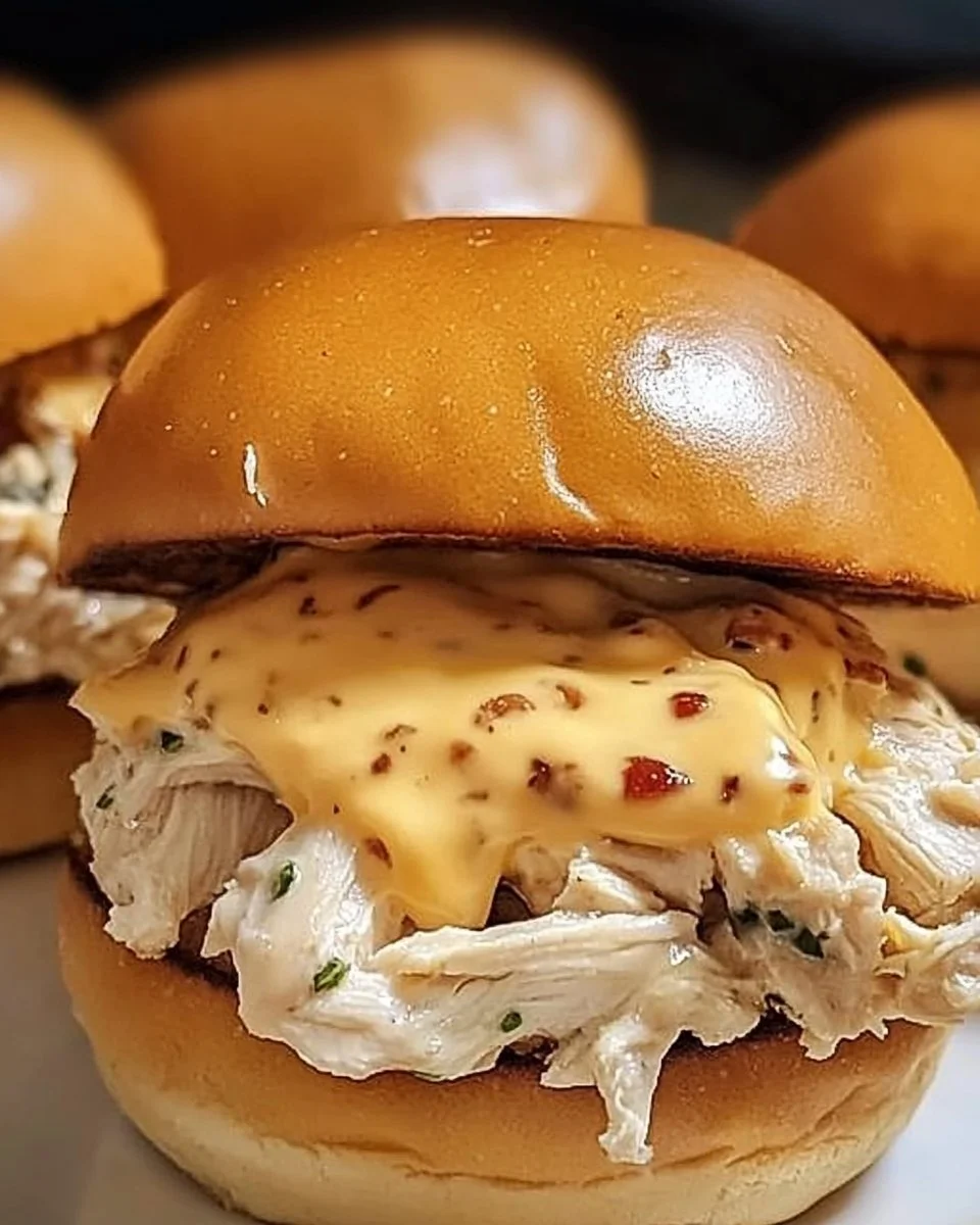 Crock Pot Ranch Chicken Sandwiches