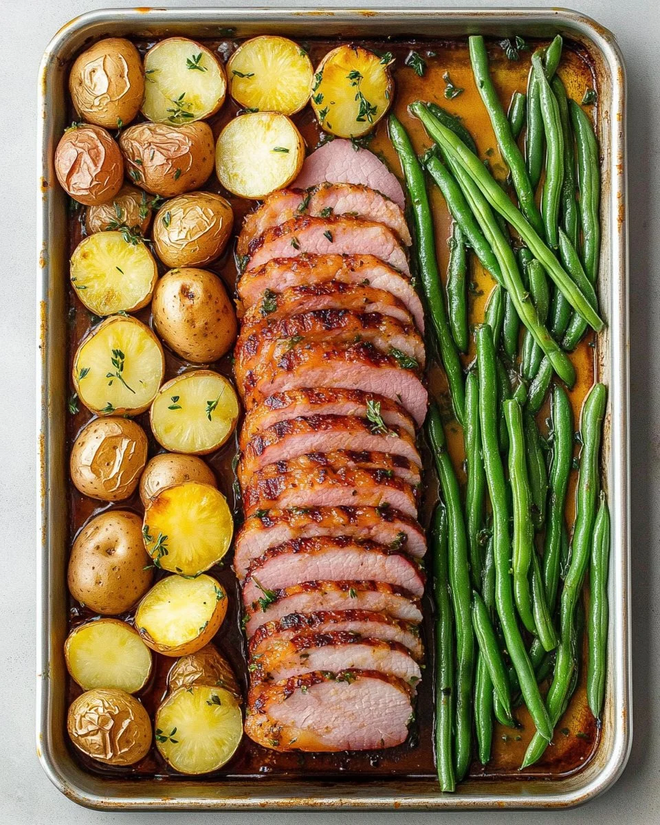 Easy Easter Dinner on a Sheet Pan