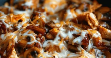 Easy low carb BBQ chicken bowl recipe with fresh vegetables and savory sauce