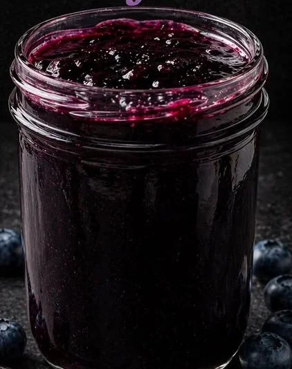 French-Style Blueberry Vanilla Jam