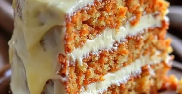 Delicious Hawaiian Carrot Pineapple Cake topped with tropical frosting