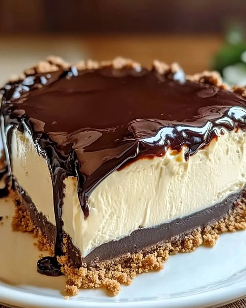 Heavenly Boston Cream Pie Cheesecake