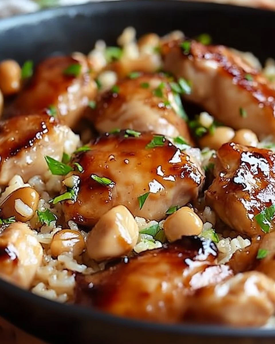Hibachi Chicken & Rice Skillet Meal