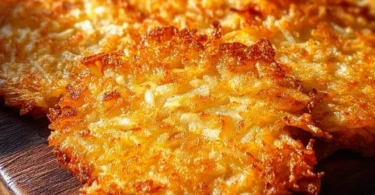Crispy homemade McDonald's-style hash browns on a white plate