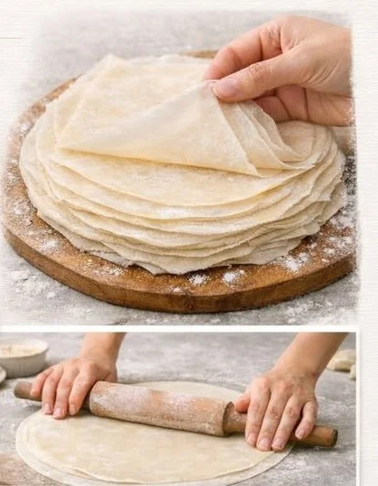 Homemade Samosa Sheets Recipe