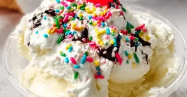 DIY ice cream in a bag recipe with ingredients and instructions