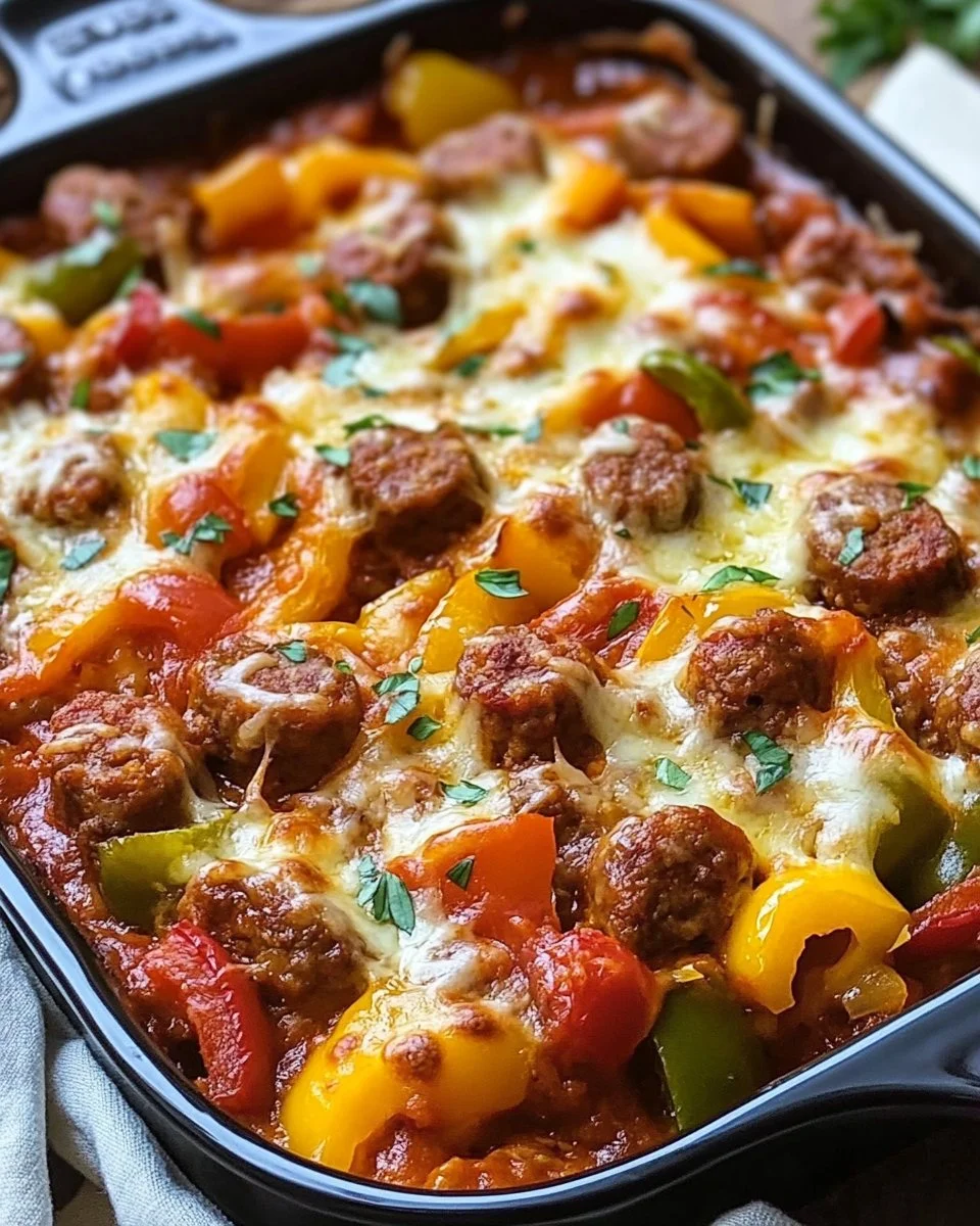 Italian Sausage and Pepper Casserole