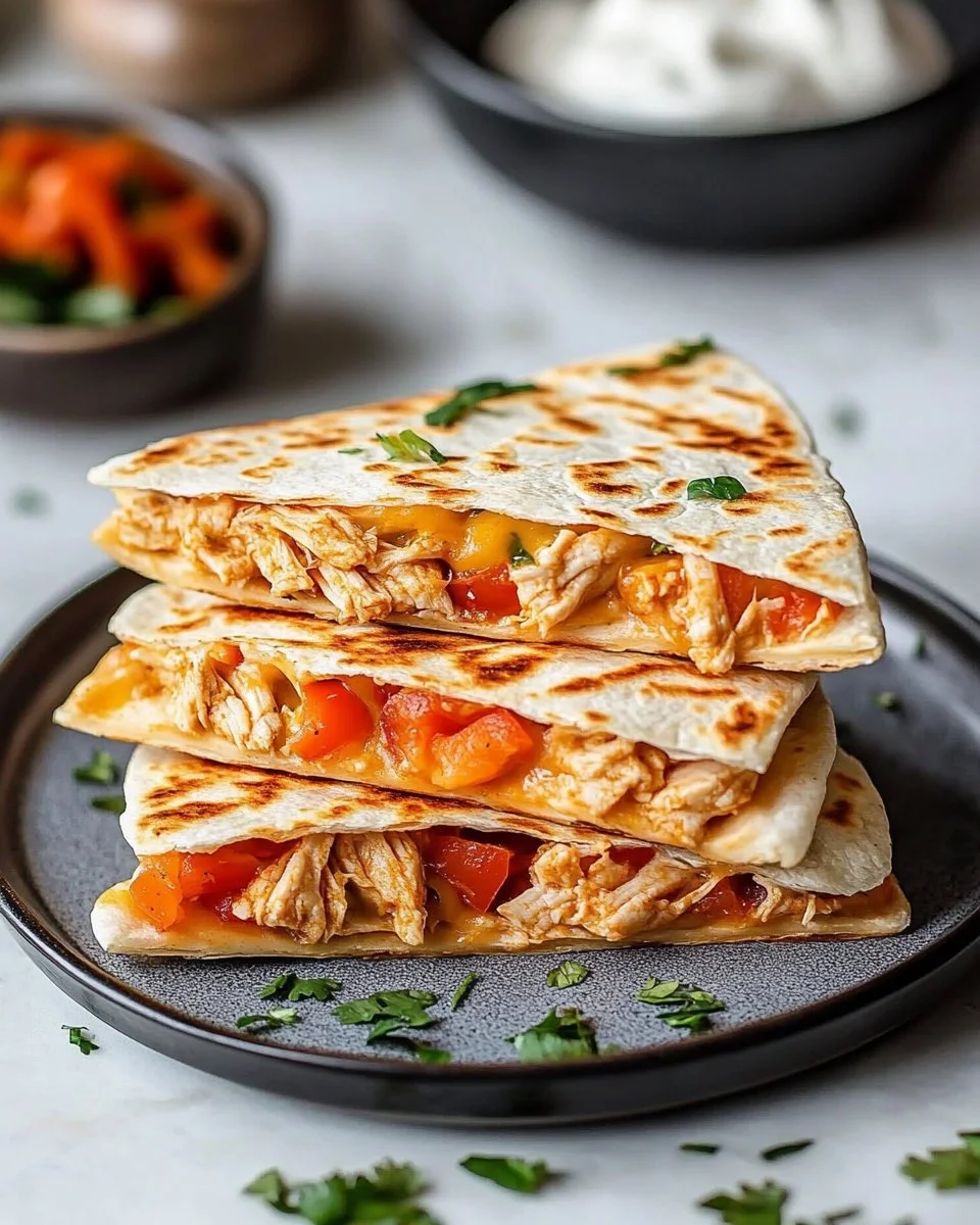Keto Chicken Quesadilla