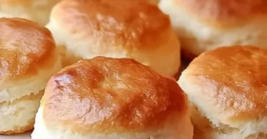 Freshly baked KFC Biscuits served with butter and honey