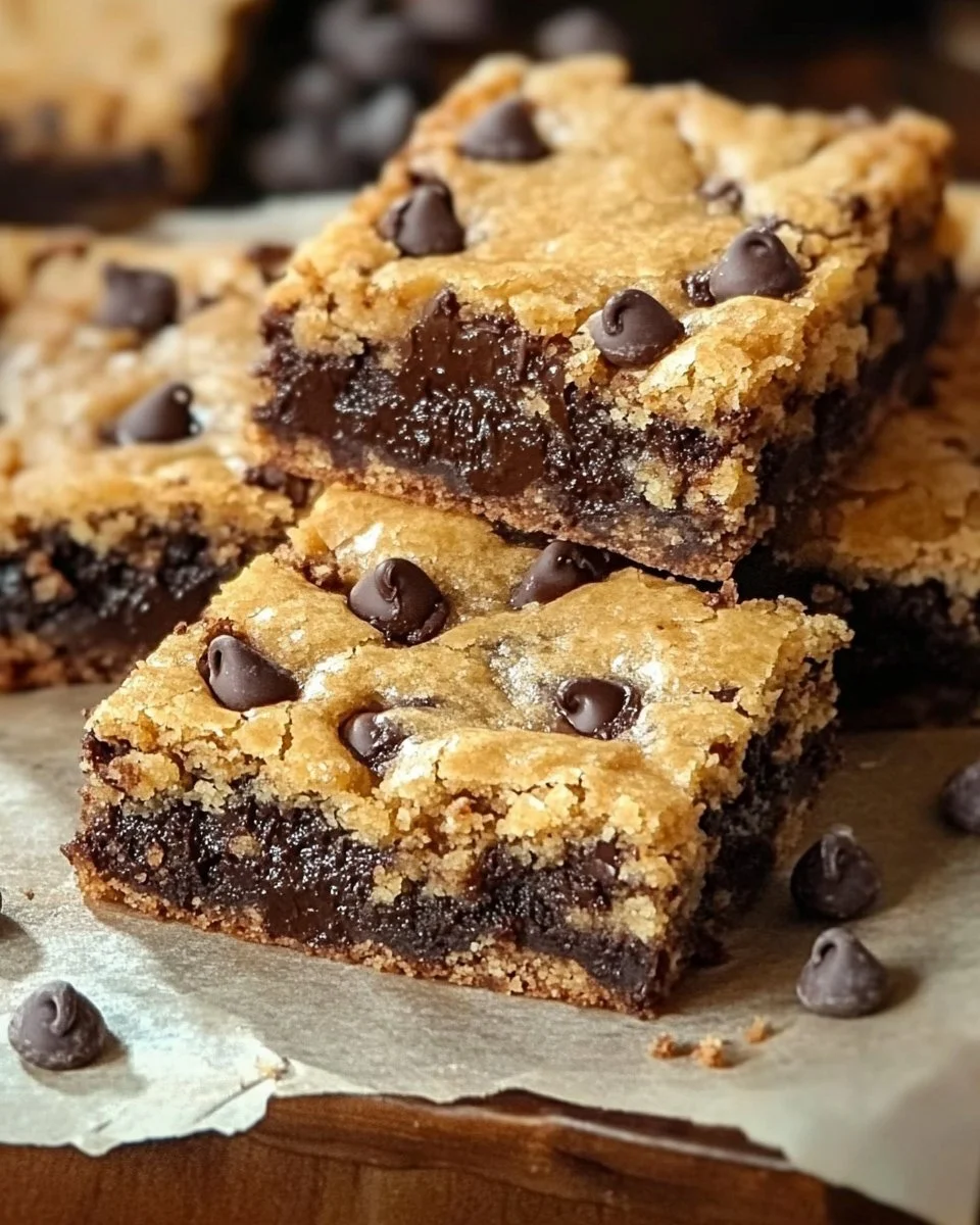 Lazy Chocolate Chip Cookie Bars