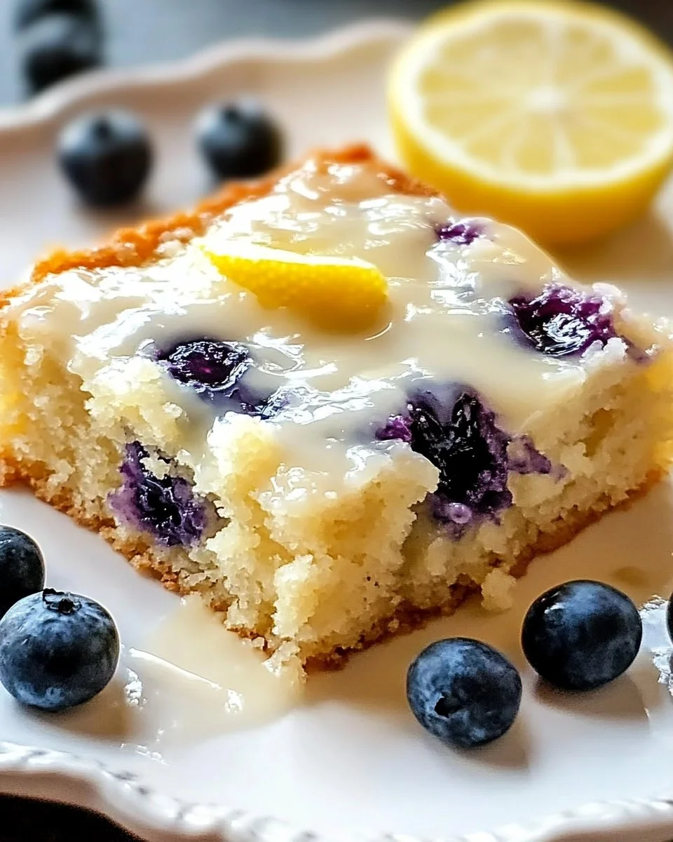Lemon Glazed Blueberry Boyfriend Bait