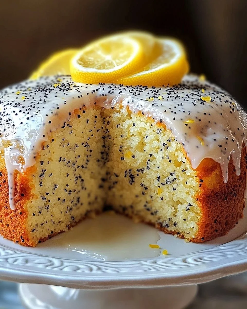 Lemon Poppy Seed Cake
