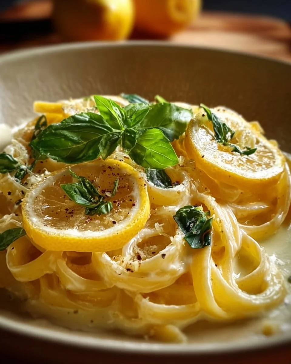 Delicious Lemon Ricotta Pasta topped with fresh herbs and lemon zest.