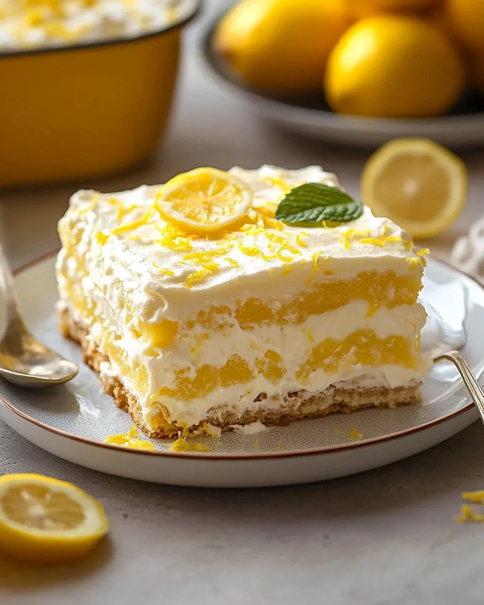 Lemon Tiramisu: Refreshing & Creamy Italian Dessert