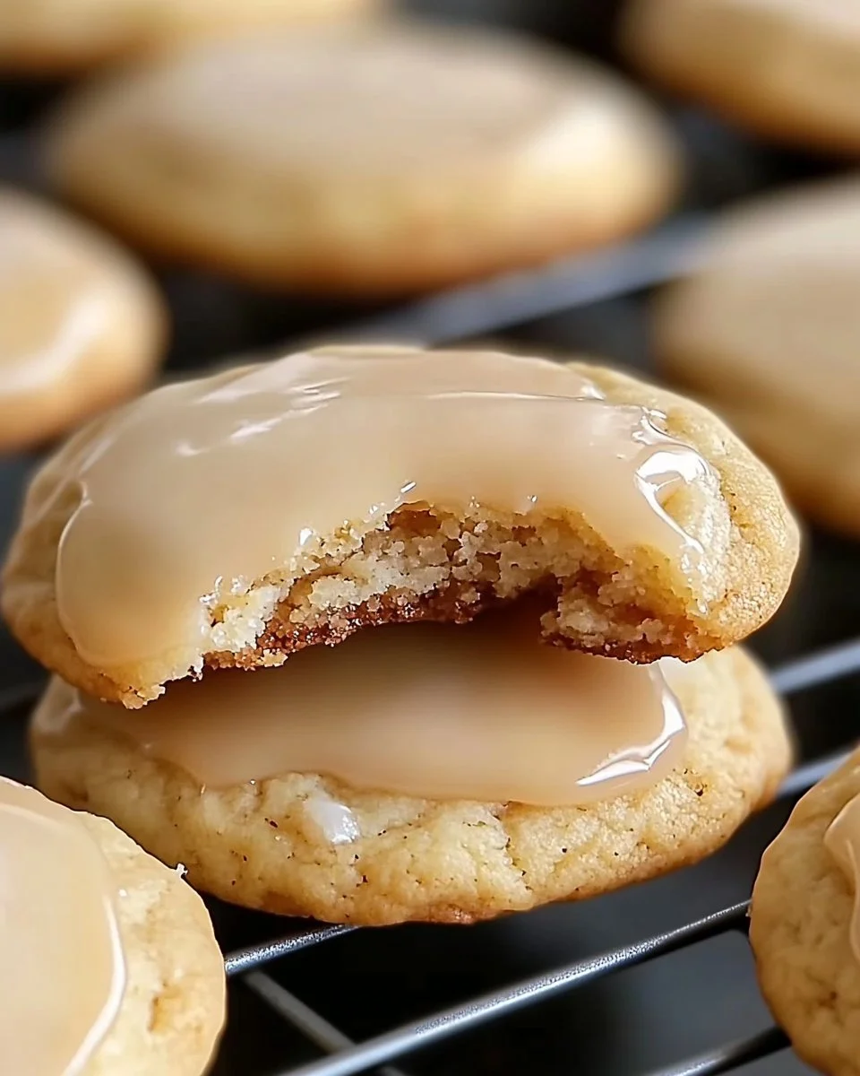 Maple Cookies With Maple Icing