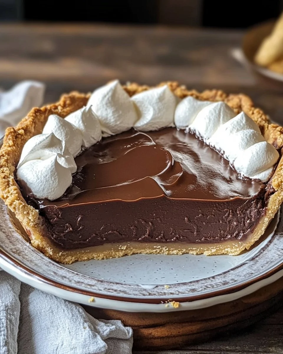 Old-Fashioned Chocolate Pie
