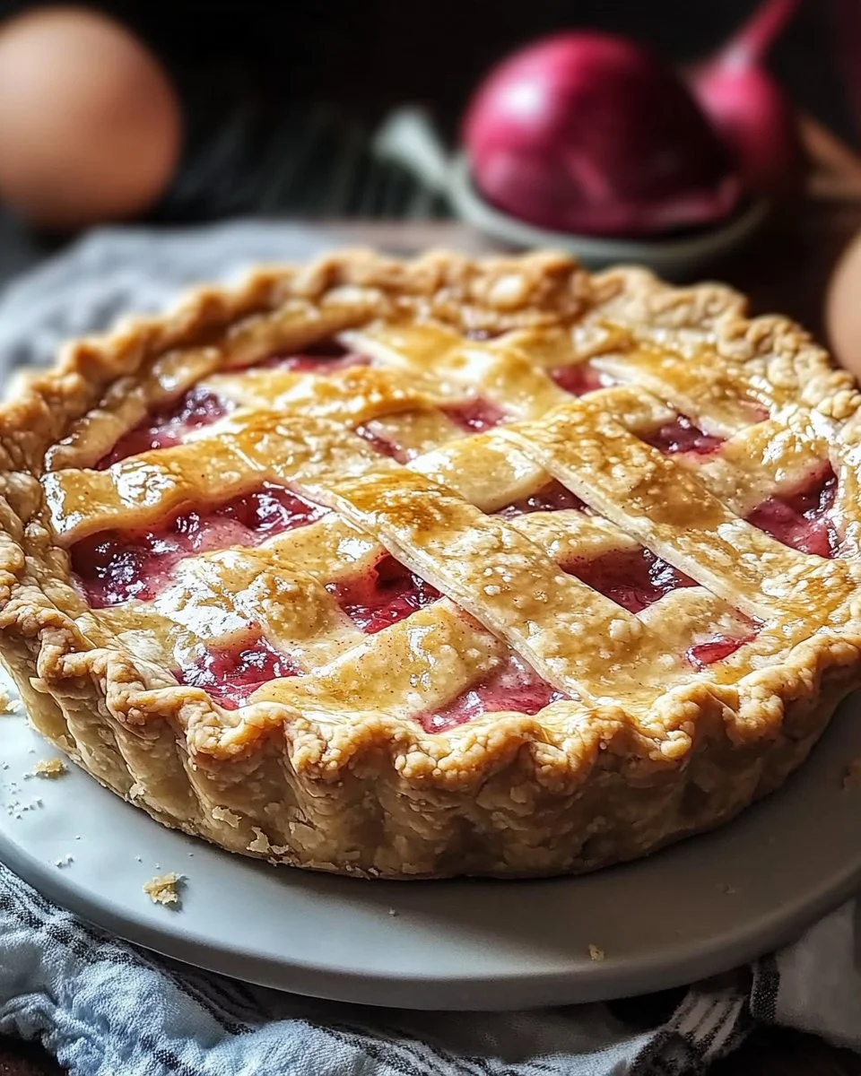 Old-Fashioned Rhubarb Pie