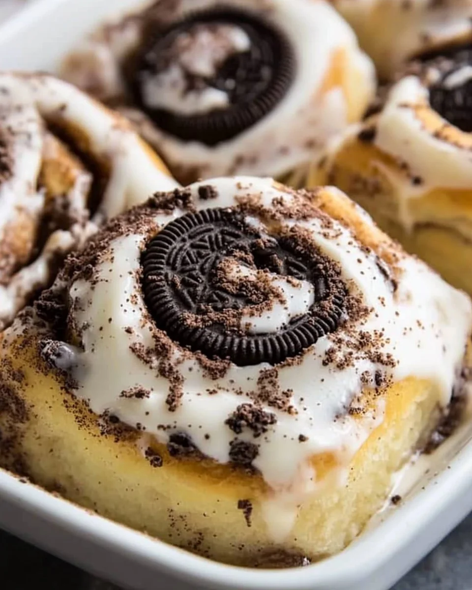 Oreo Cinnamon Rolls