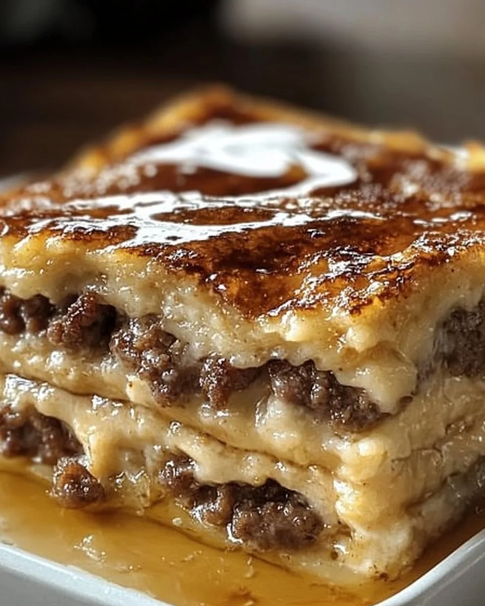 Pancake Sausage Casserole