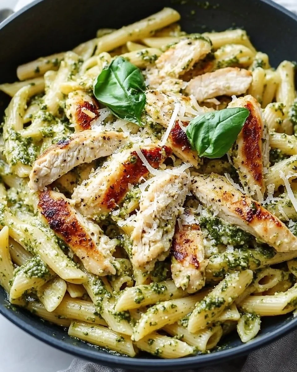 Pesto Pasta With Chicken