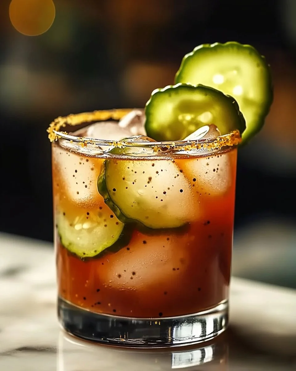 Pickle Bloody Mary Shot